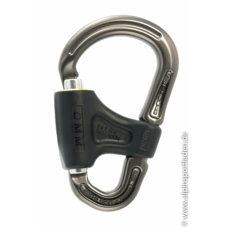 DMM Belay Master, HMS-Karabiner mit Verschlusssicherung silber