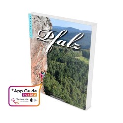 Kletterführer für das pfälzer Buntsandstein-Gebiet.