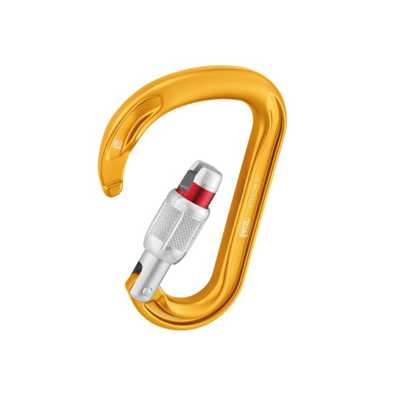 PETZL Attache Screw-Lock, HMS Karabiner ultralight PETZL Attache Screw-Lock, HMS Karabiner ultralight